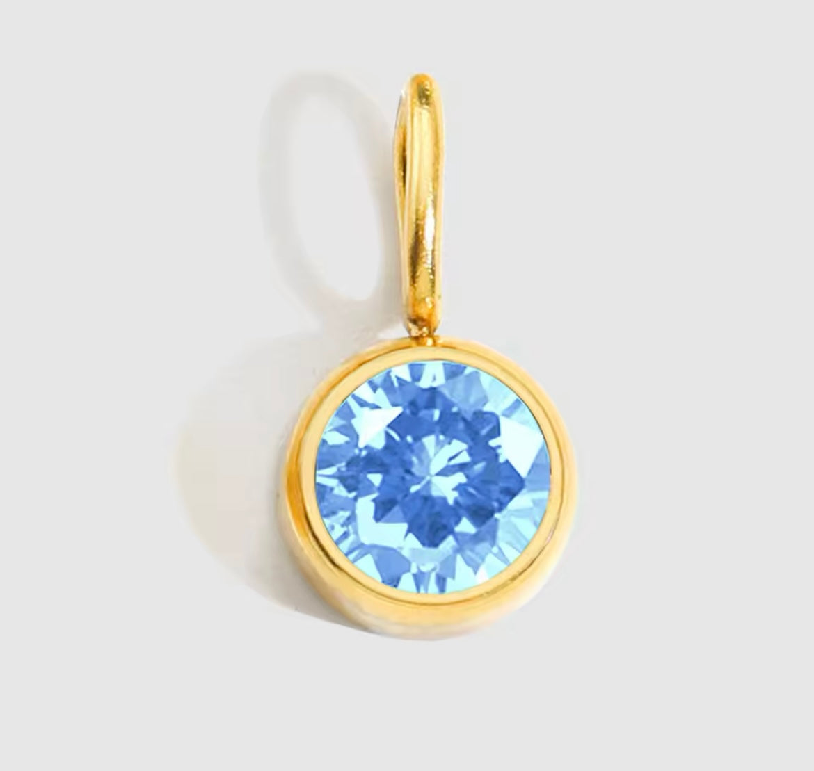 Birthstone Charm Necklace