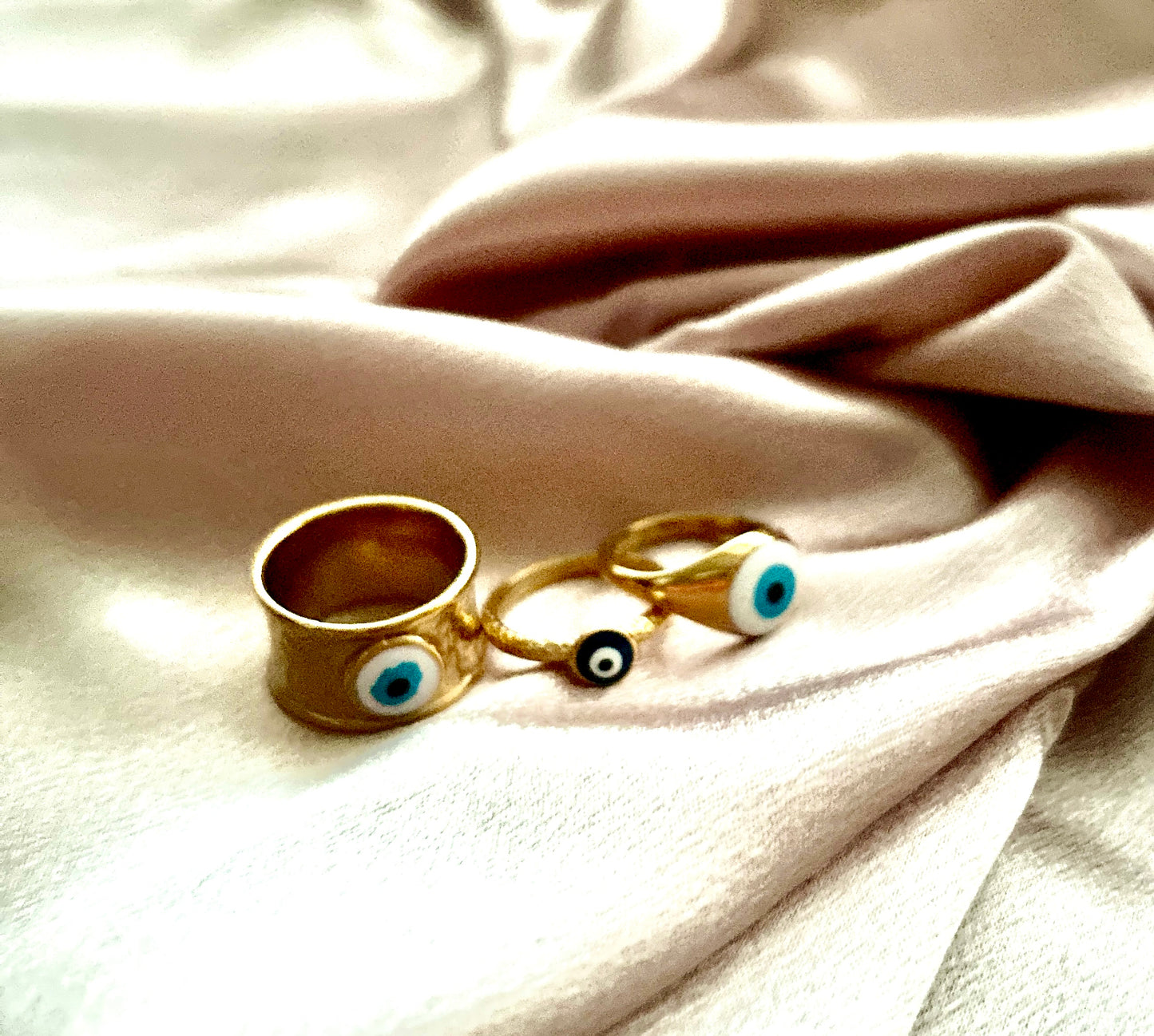 Devil Eye Rings Size 7